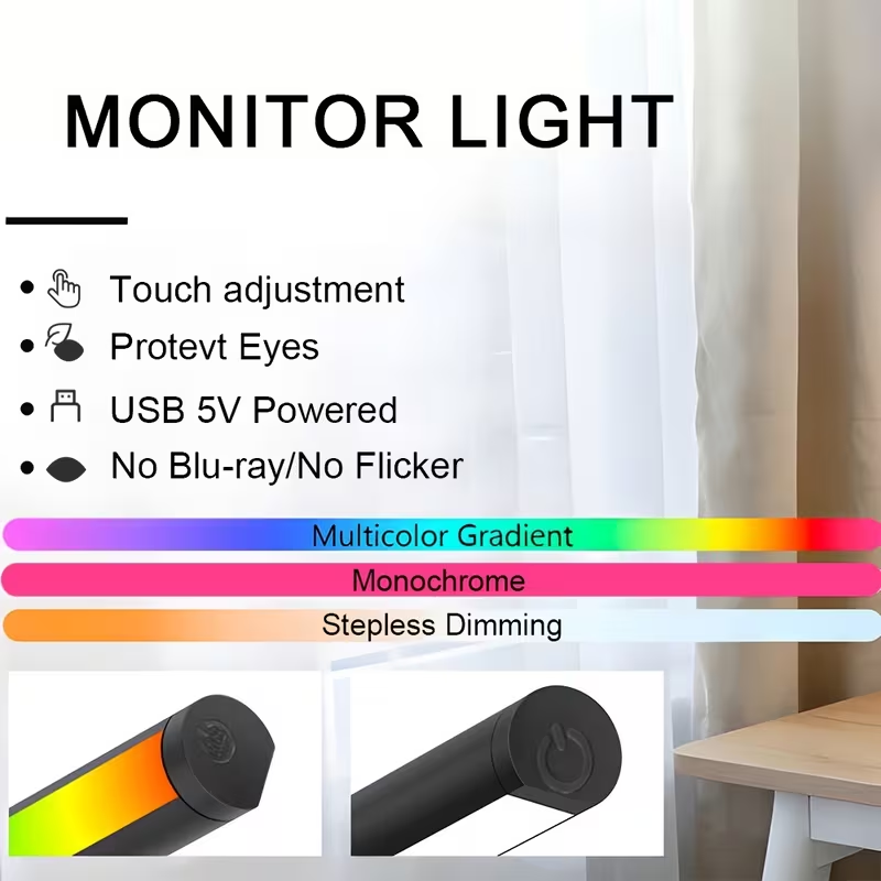 Computer Monitor Light Bar for - огляд і ціна Energy Monitor Meter