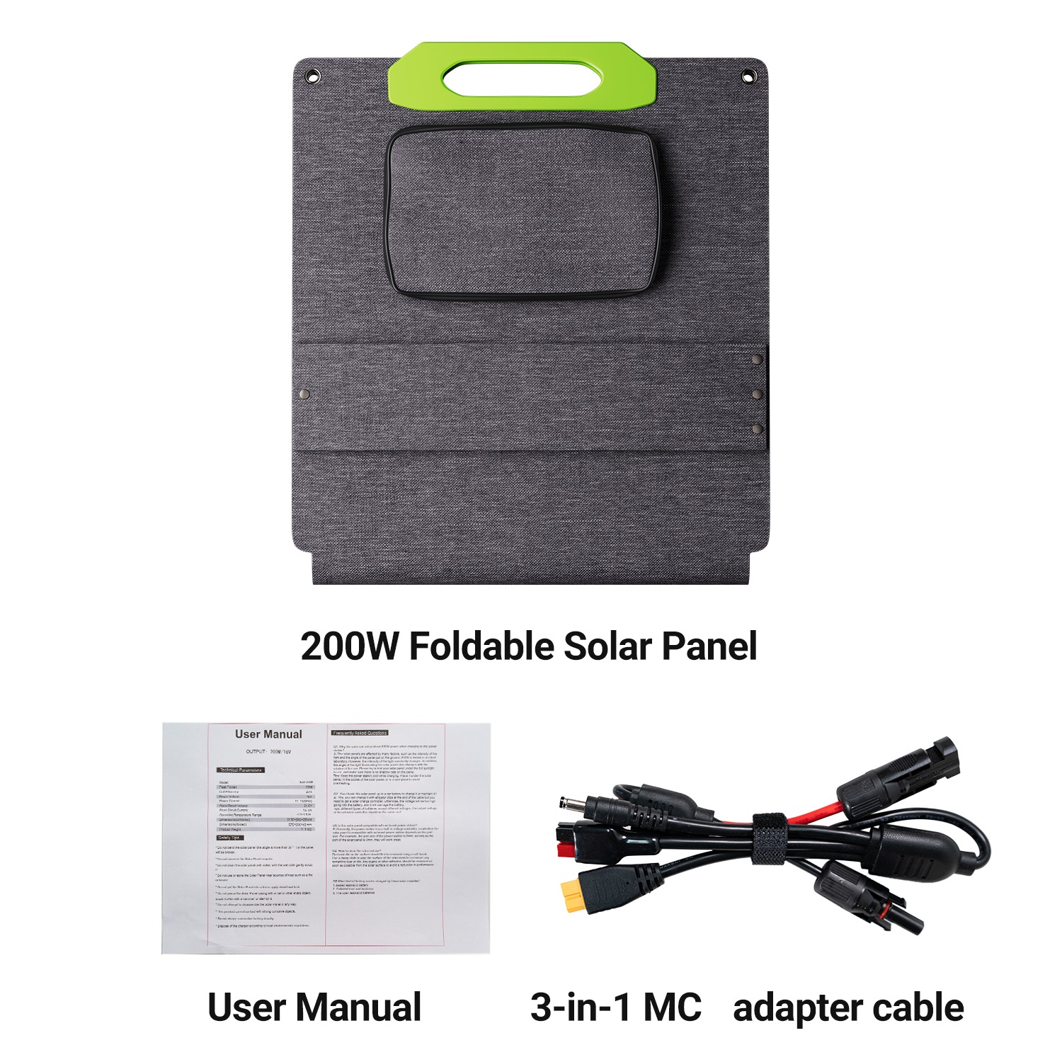 200W Foldable Solar Panel | MO - огляд і ціна Solar Panel 200W