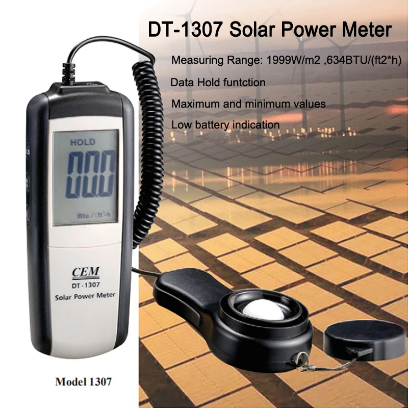 CEM DT-1307 Solar Power Tester - огляд і ціна Energy Monitor Meter