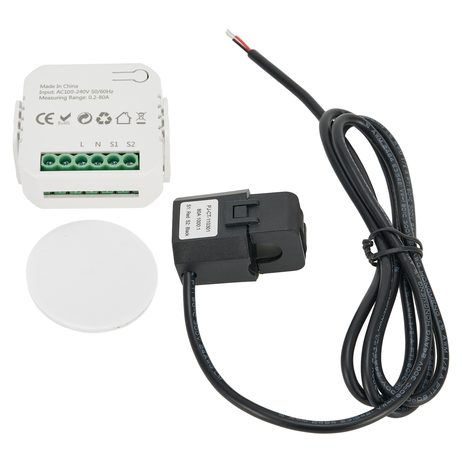 For Tuya For Smart Life WIFI E - огляд і ціна Energy Monitor Meter