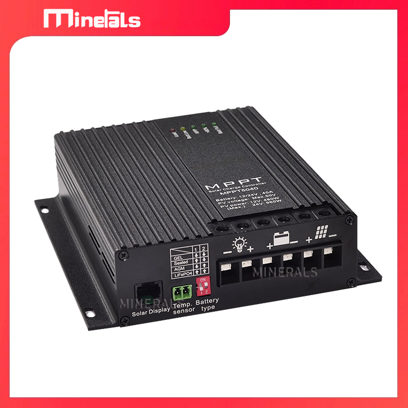 20A MPPT Controller 12V/24V Ba - огляд і ціна Charge Controller Solar