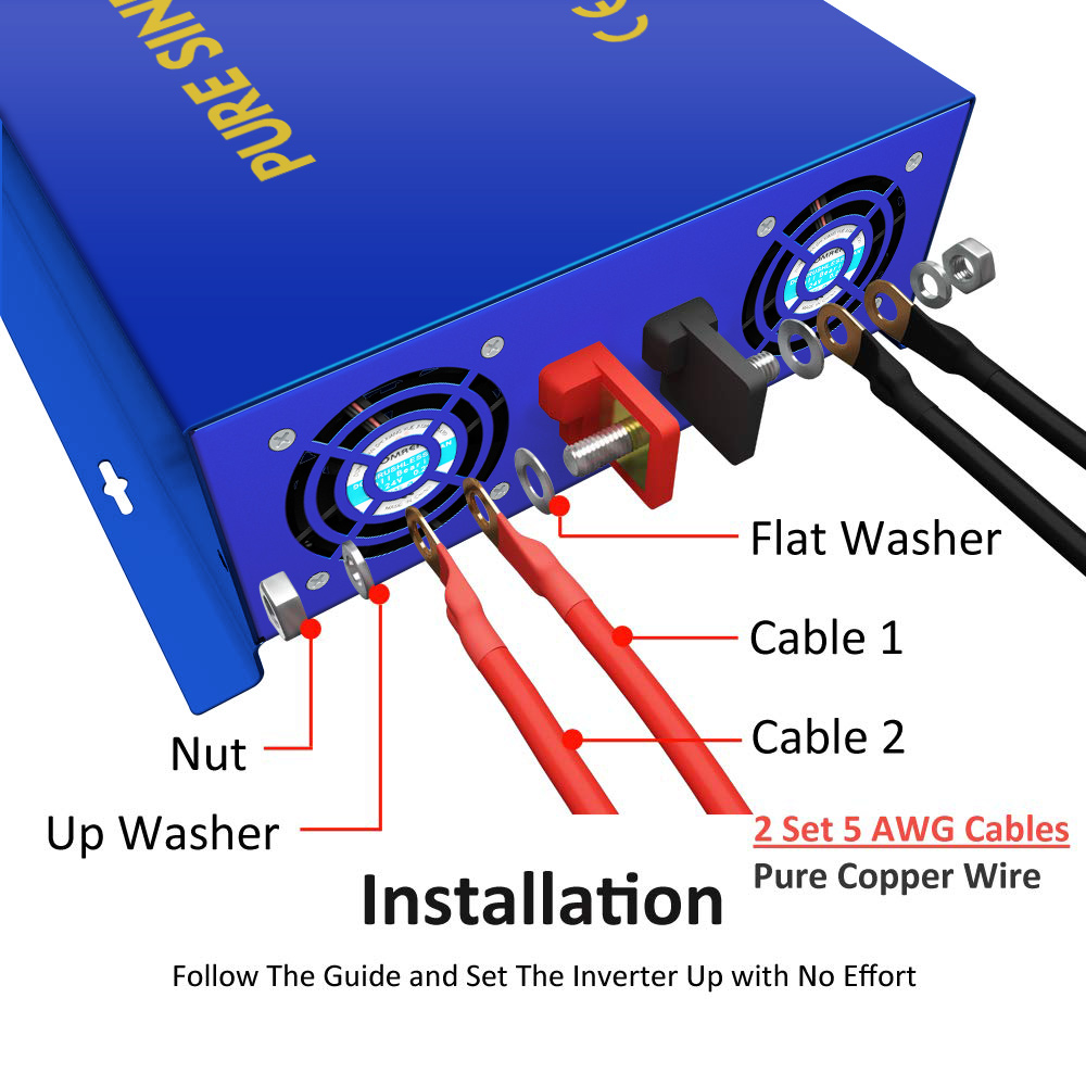 2026 Hot Sale WZRELB 3000W Car - огляд і ціна Power Inverter