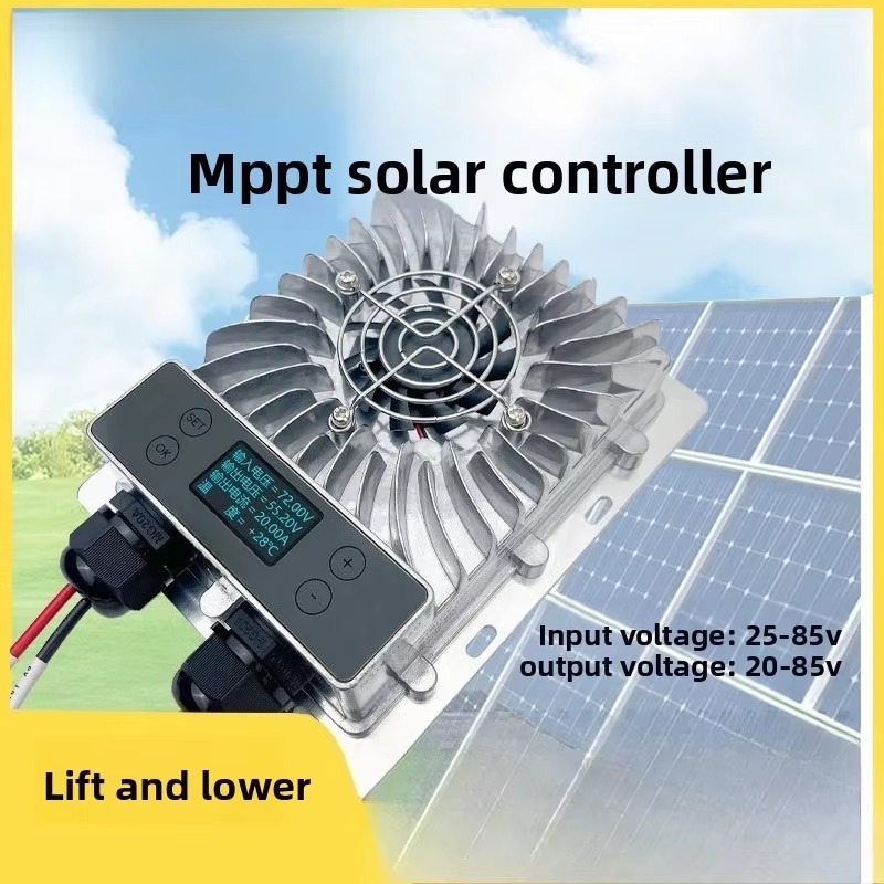 EMX20A 20A MPPT Auto Buck Boos - огляд і ціна Charge Controller Solar