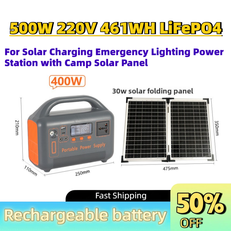 Portable Upgrade 500W 220V 461 - огляд і ціна Solar Panel 200W