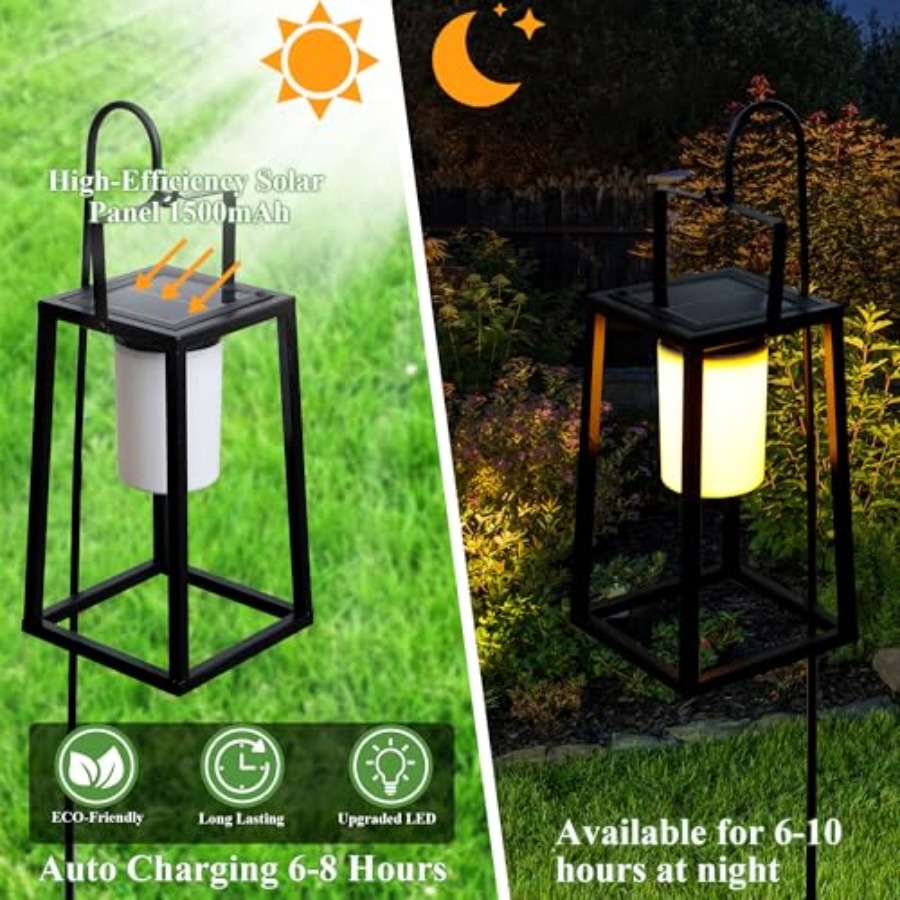 5'' High Outdoor Solar Lantern - огляд і ціна Solar Lamp