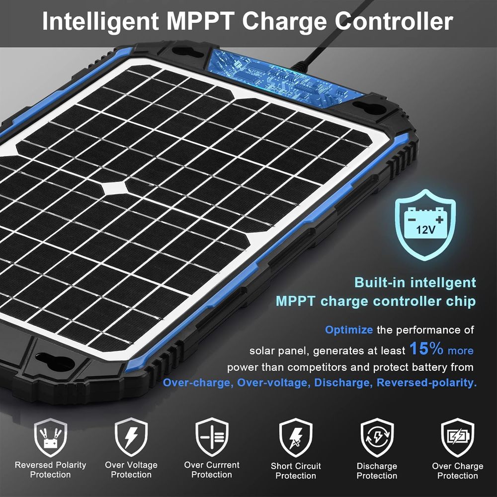 Waterproof 12W 12V Solar Batte - огляд і ціна Solar Panel